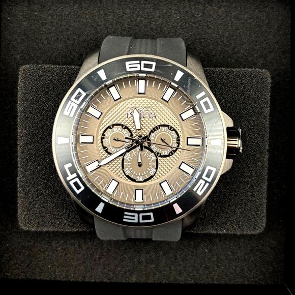 Invicta 30112 Pro Diver 50mm Mens Stainless Steel Silicone Strap Watch NIBWT - Picture 3 of 17